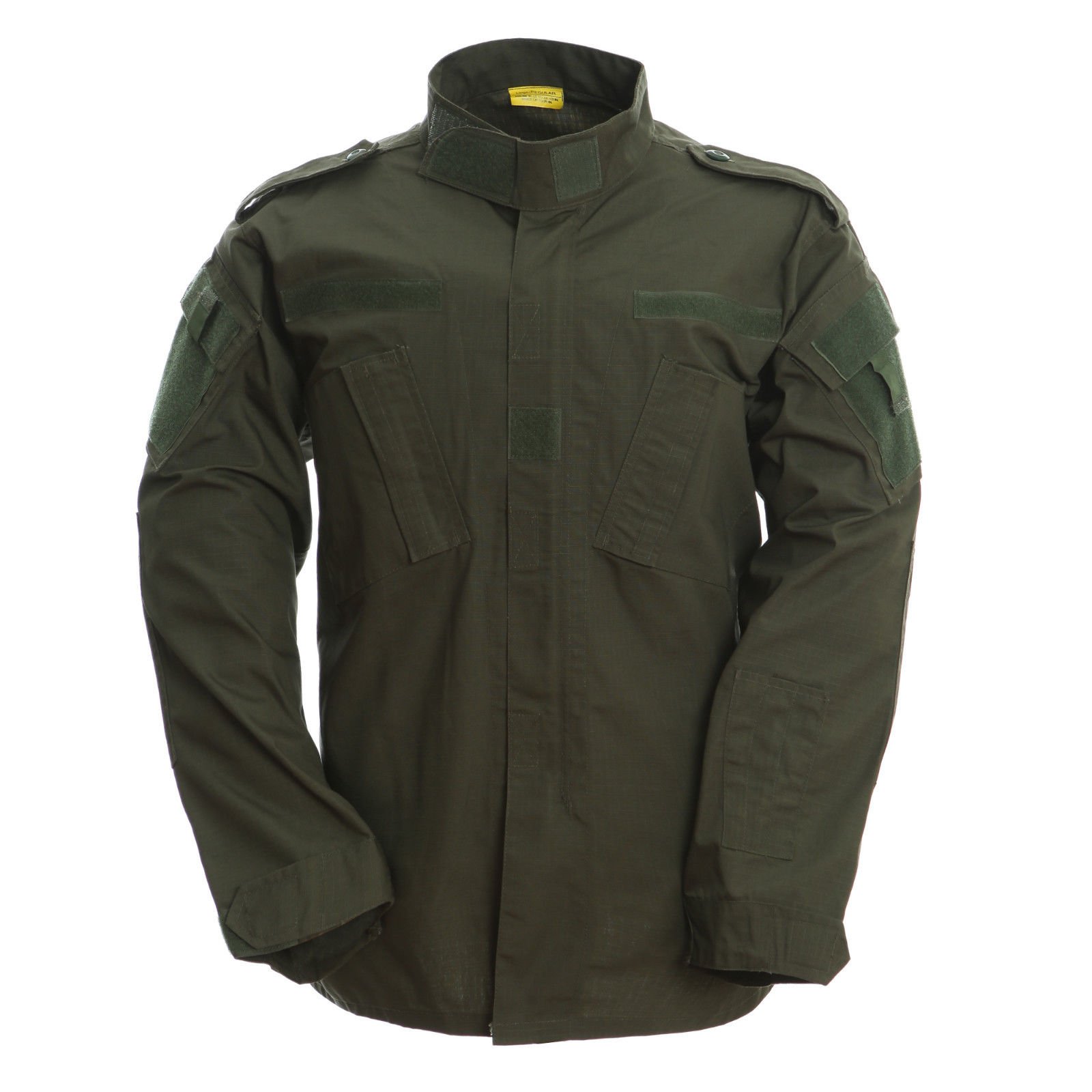 Tactical BDU Combat Pants & Jacket Set - 65% Polyester 35% Cotton Ripstop Fabric - Military Uniform, Airsoft, Outdoor Hunting Gear