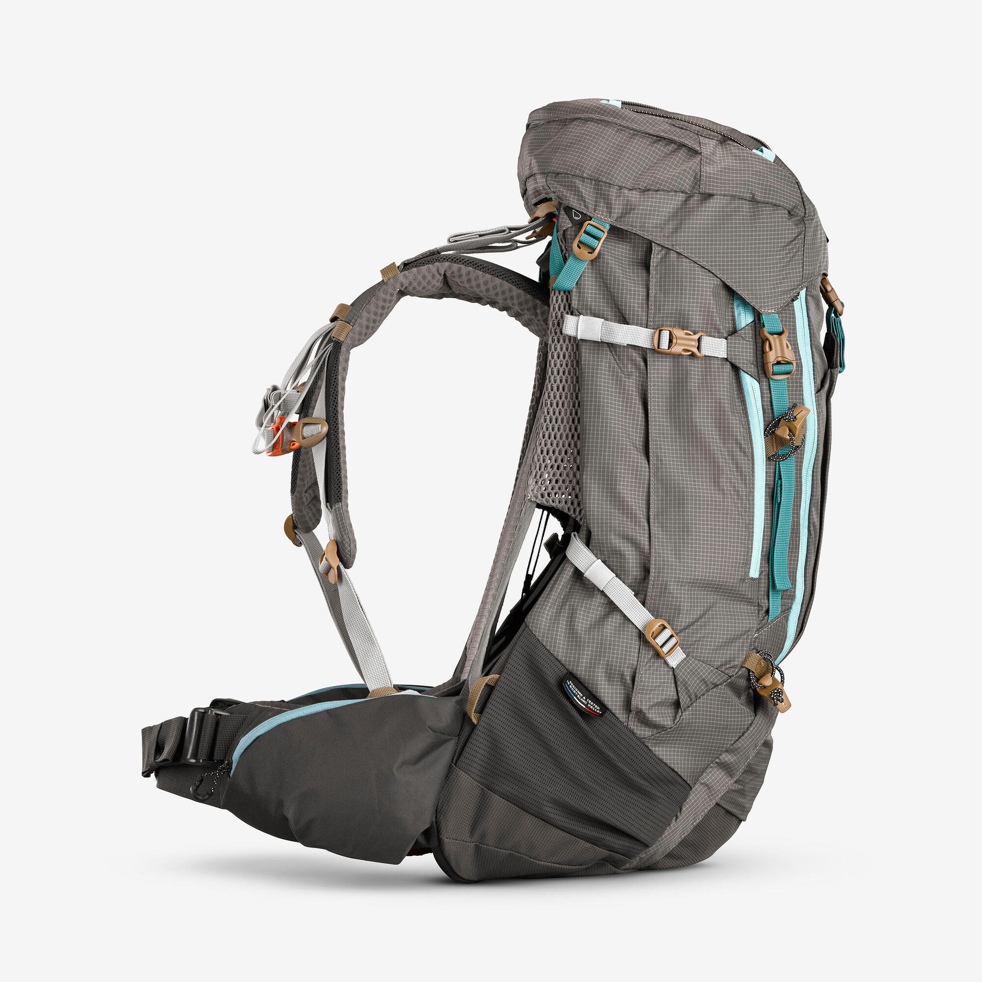 Simond Women's MT500 AIR 55+10L Hiking Backpack - Lightweight Waterproof Backpacking Pack for Outdoor Adventures, Camping & Travel