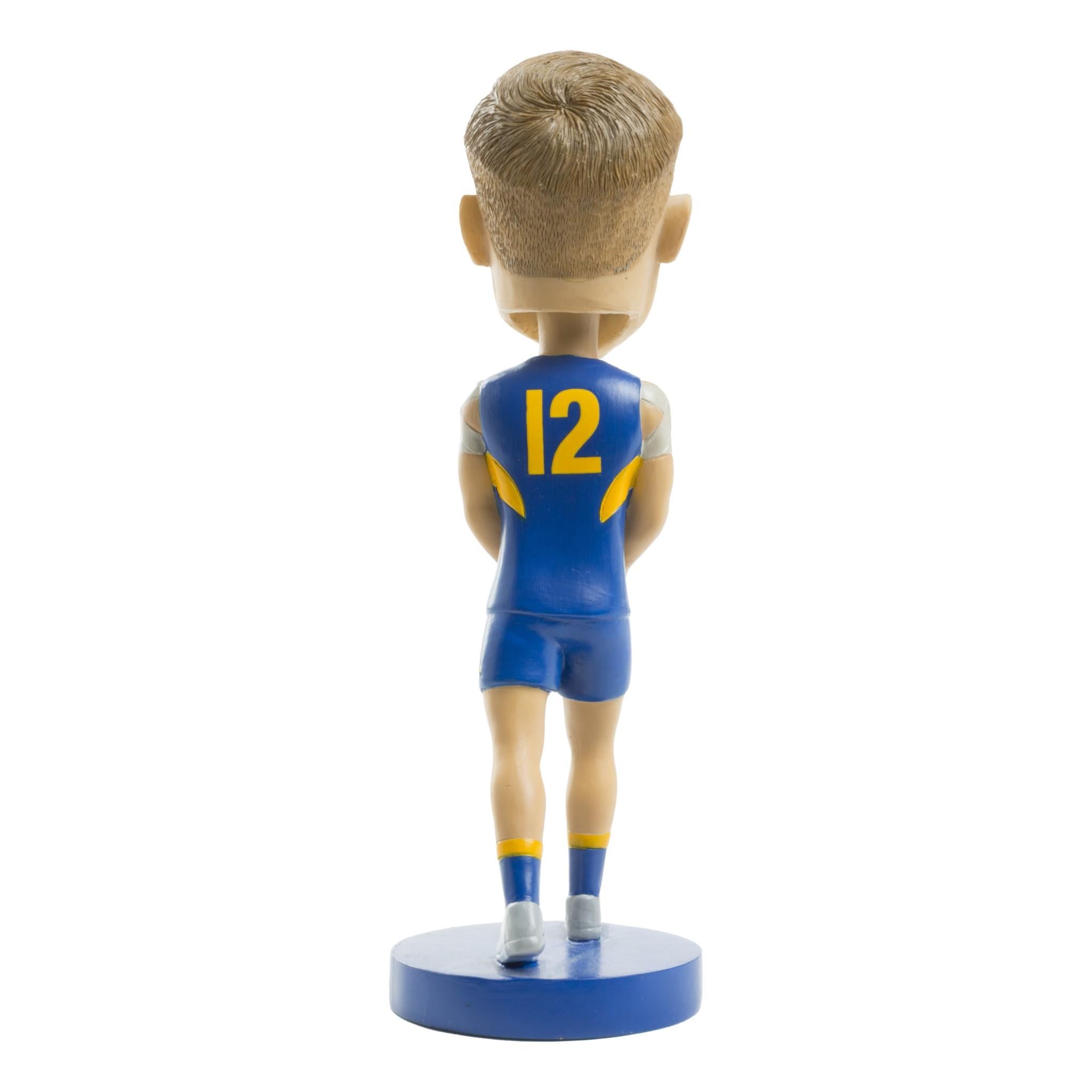 AFL West Coast Eagles Oscar Allen Bobblehead - Officially Licensed Collectible Figurine - Perfect for AFL Fans, Sports Memorabilia Collectors, and Home/Office Decor