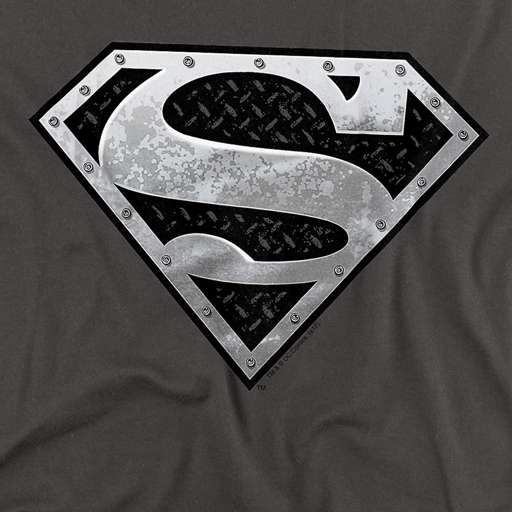 Superman Super Metallic Shield Women's T-Shirt | Graphic Tee for Superhero Fans | Casual Wear & Cosplay Outfit