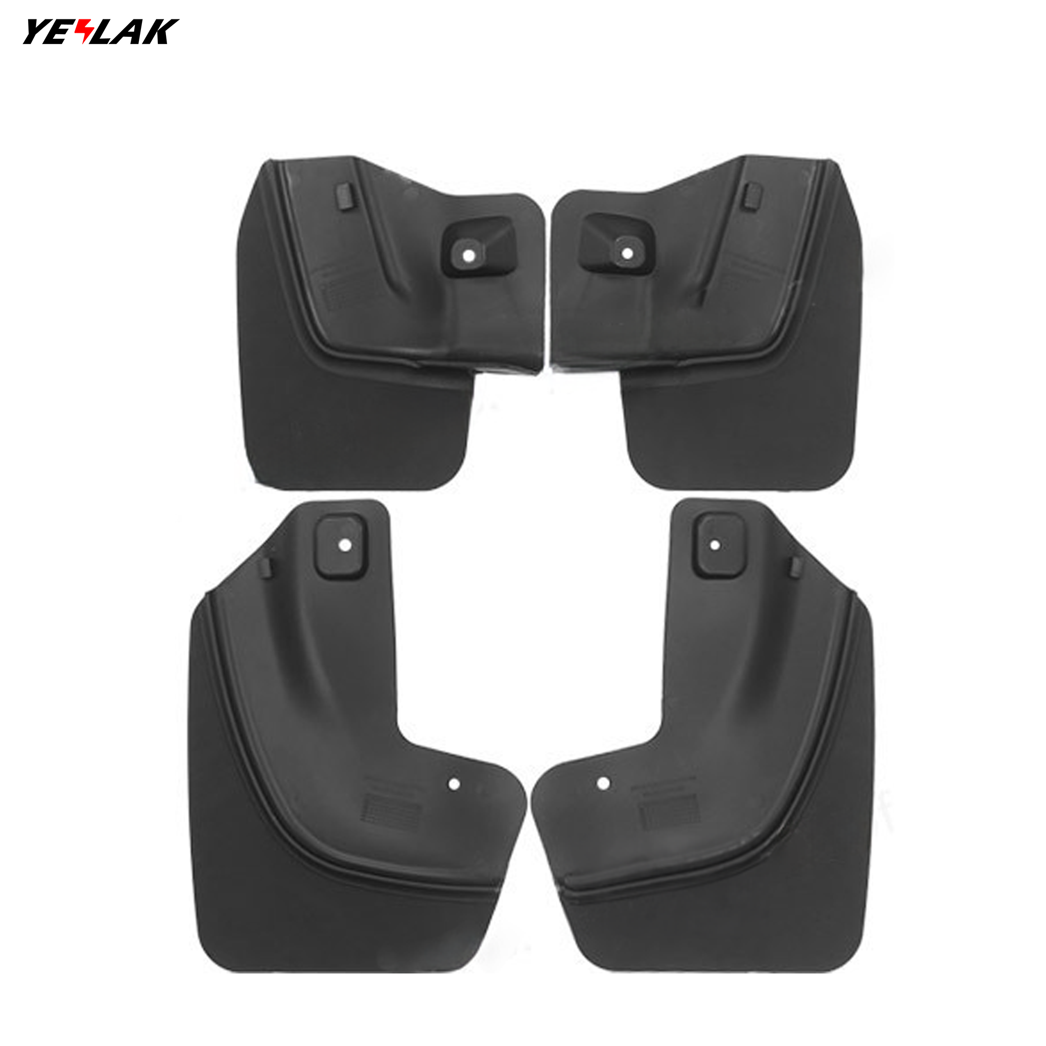 Premium Custom Fit Mud Flaps for 2021-2023 Tesla Model X - No Drill Installation, Paint Protection Splash Guards - Perfect for Off-Roading, Winter Driving & All-Weather Protection