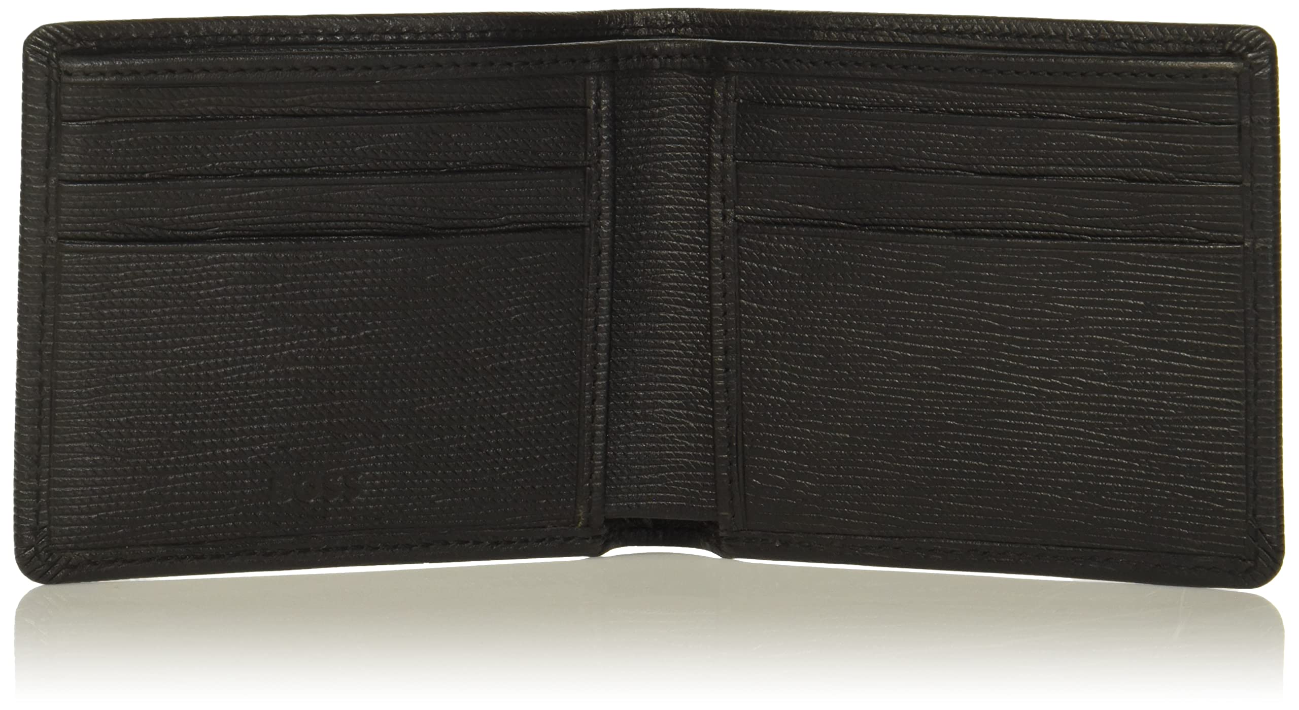 BOSS Gallerya Slim RFID Blocking Leather Wallet with 6 Credit Card Slots - Perfect for Travel, Business & Everyday Use