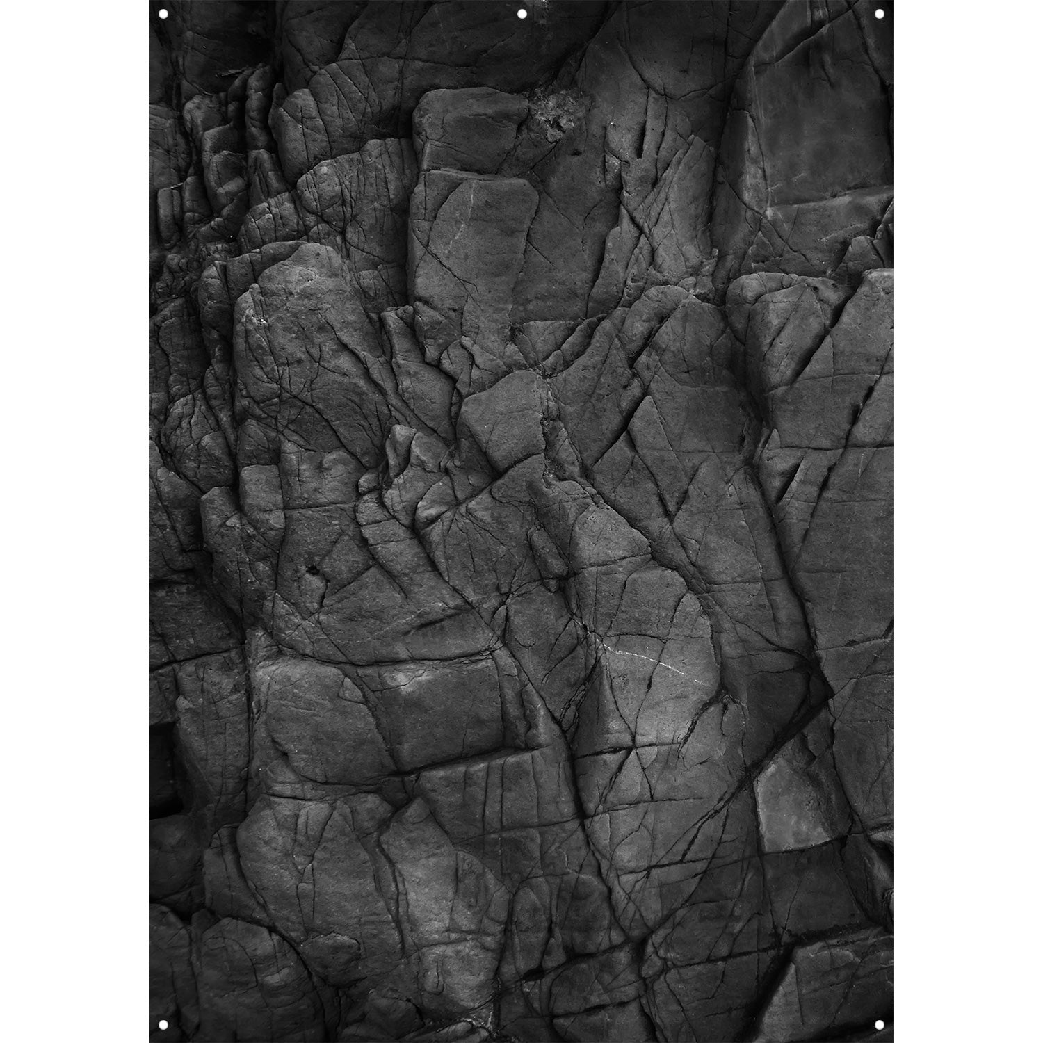 X Drop Vinyl Backdrop - Dark Slate (5' x 7') - Premium Photography Background for Studio, Events & Portrait Shoots