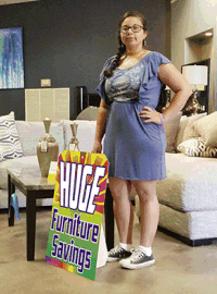Giant Floor Tag - Extra Large Furniture Sale for Living Room, Bedroom & Office | Save Big on Home Decor & Essentials