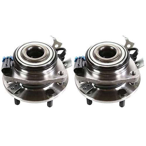 Aveland Front Wheel Hub Bearing Assembly Pair Set - Driver Left & Passenger Right Side Replacement Kit (PN12696) - Perfect for Ford, Chevy, Dodge Trucks & SUVs - Smooth Ride & Easy Installation