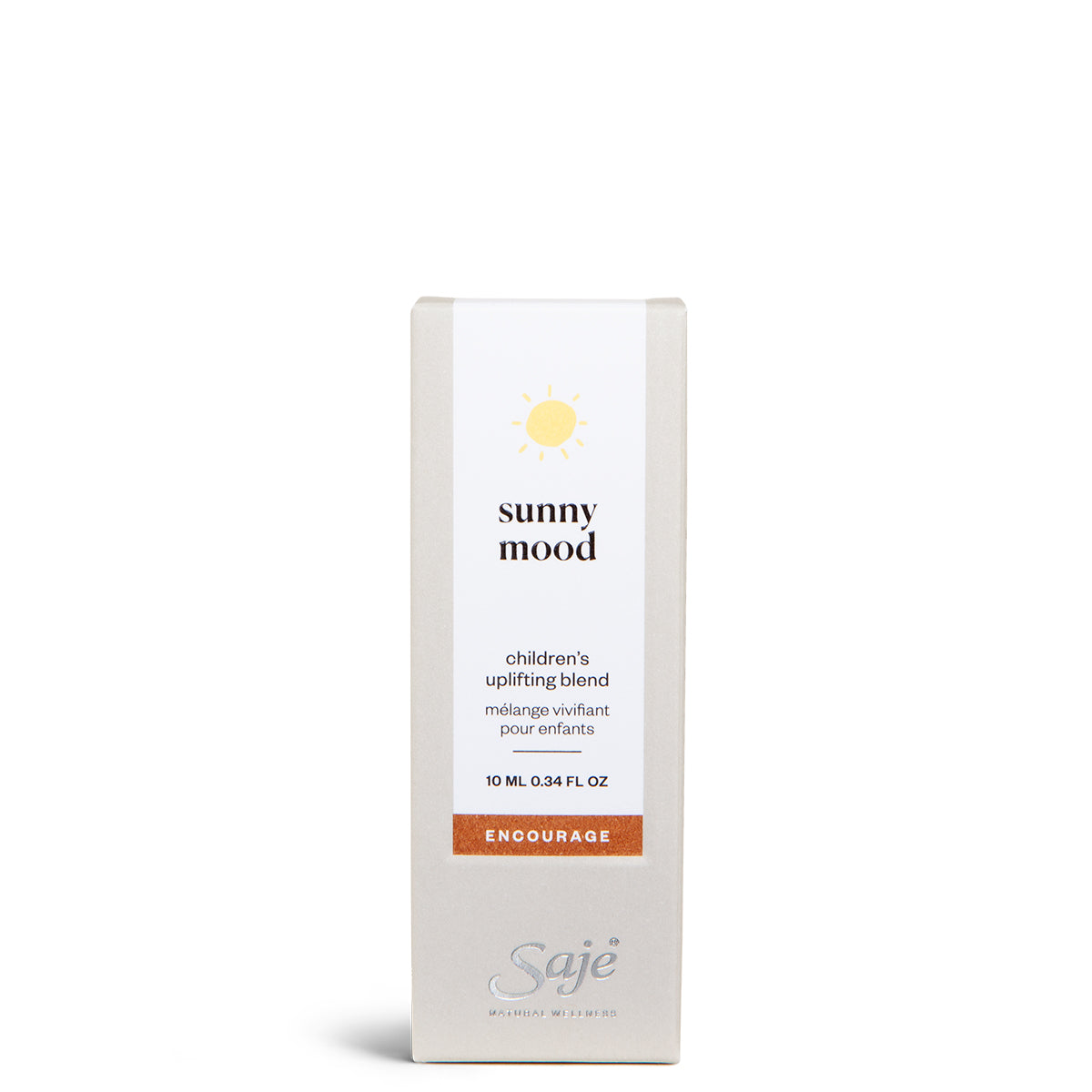 Sunny Mood Uplifting Essential Oil Roll-On for Kids - Natural Aromatherapy for Calm & Focus - Perfect for School, Travel & Bedtime