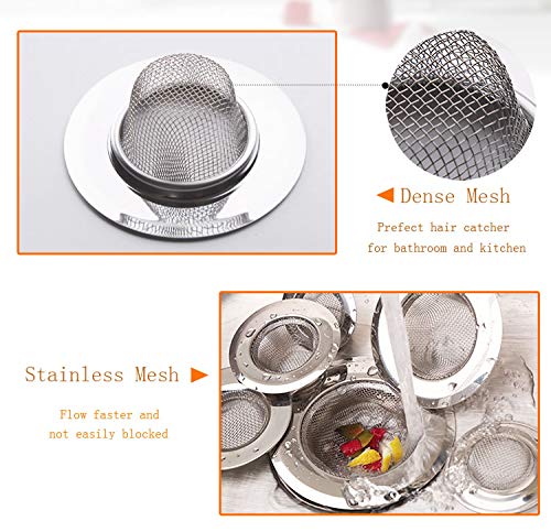 2 Pack Stainless Steel Sink Strainer - 2.13
