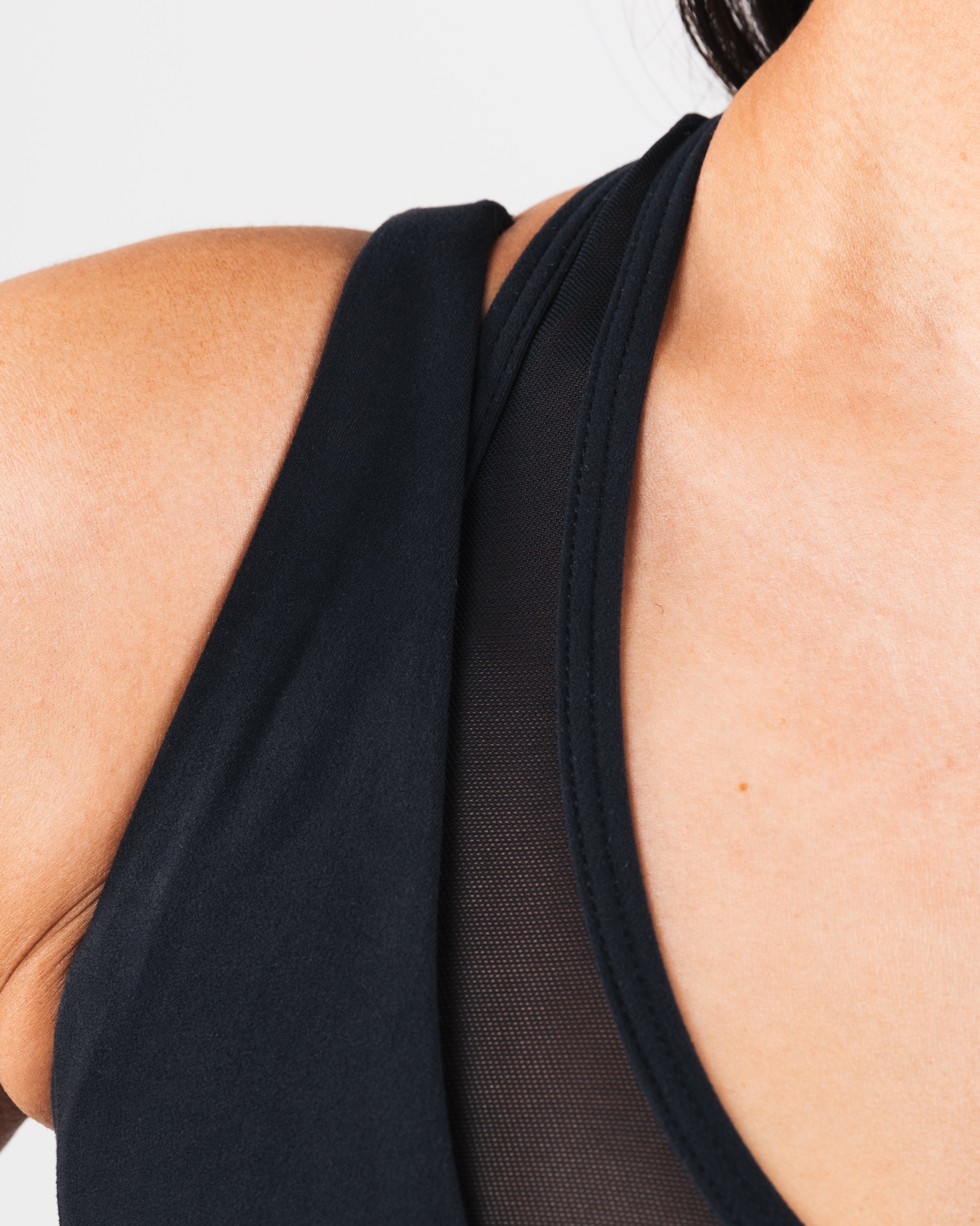 Mia Mesh Bra for Women - Breathable Comfortable Lace Bralette - Perfect for Yoga, Workout, and Everyday Wear - Black