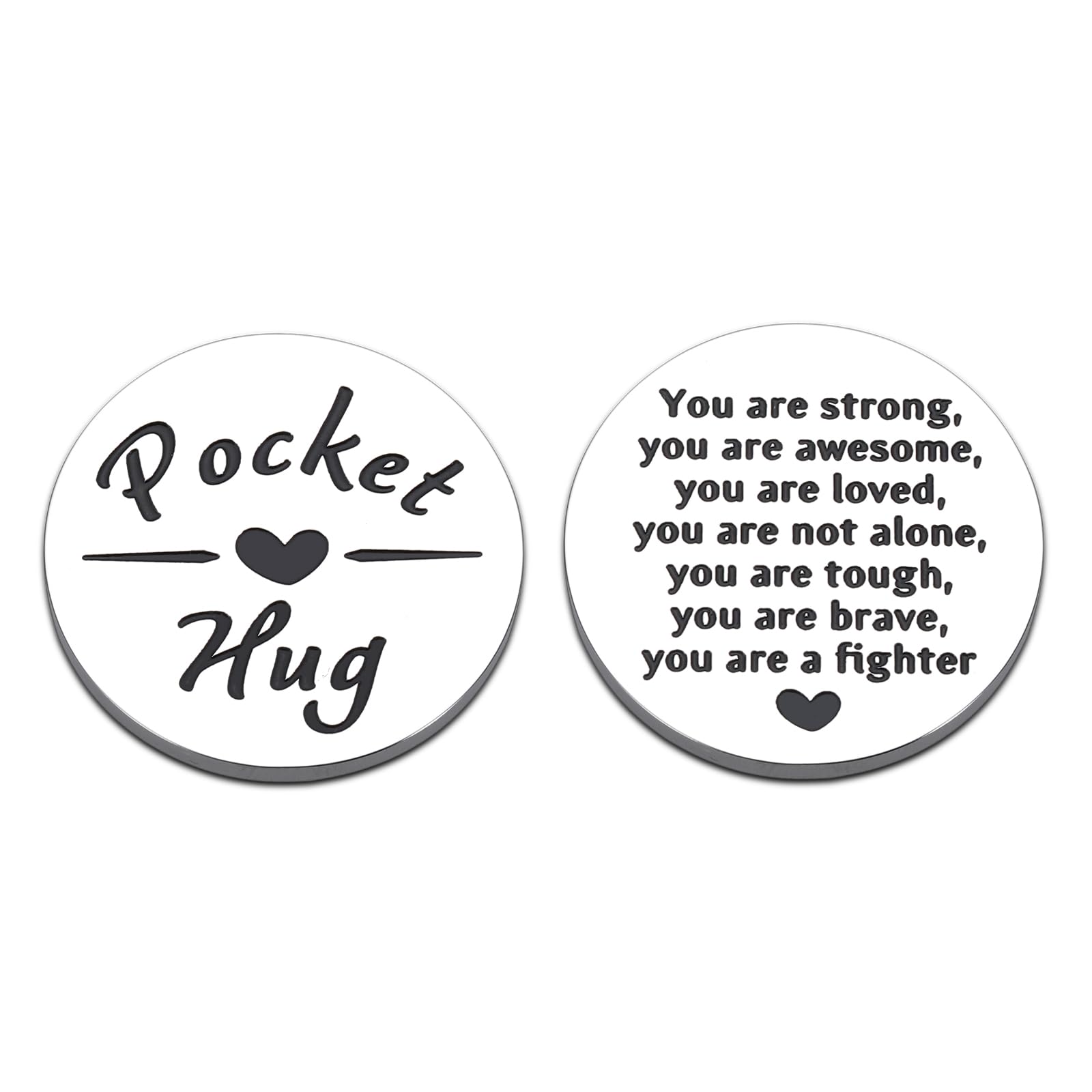 Pocket Hug Gift - Inspirational Encouragement Token for Cancer Survivors, Get Well Soon Present for Men & Women - Perfect for Post-Surgery, Birthday, Christmas - Heartwarming Keepsake for Friends & Family Members (Ideal for Hospital Visits, Recovery Support & Special Occasions)