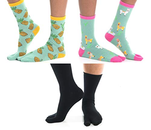 Black, Pineapple, Llama Crew