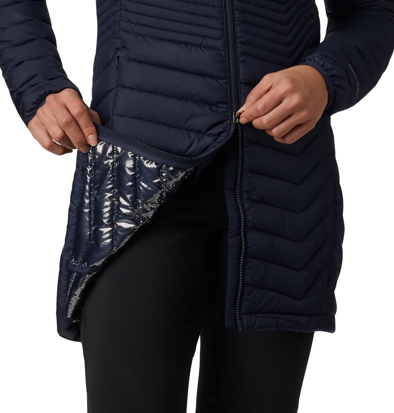 Columbia Women's Powder Lite Mid Jacket - Waterproof Winter Jacket for Skiing, Snowboarding & Outdoor Activities | Lightweight Insulated Snow Jacket with Omni-Tech Protection