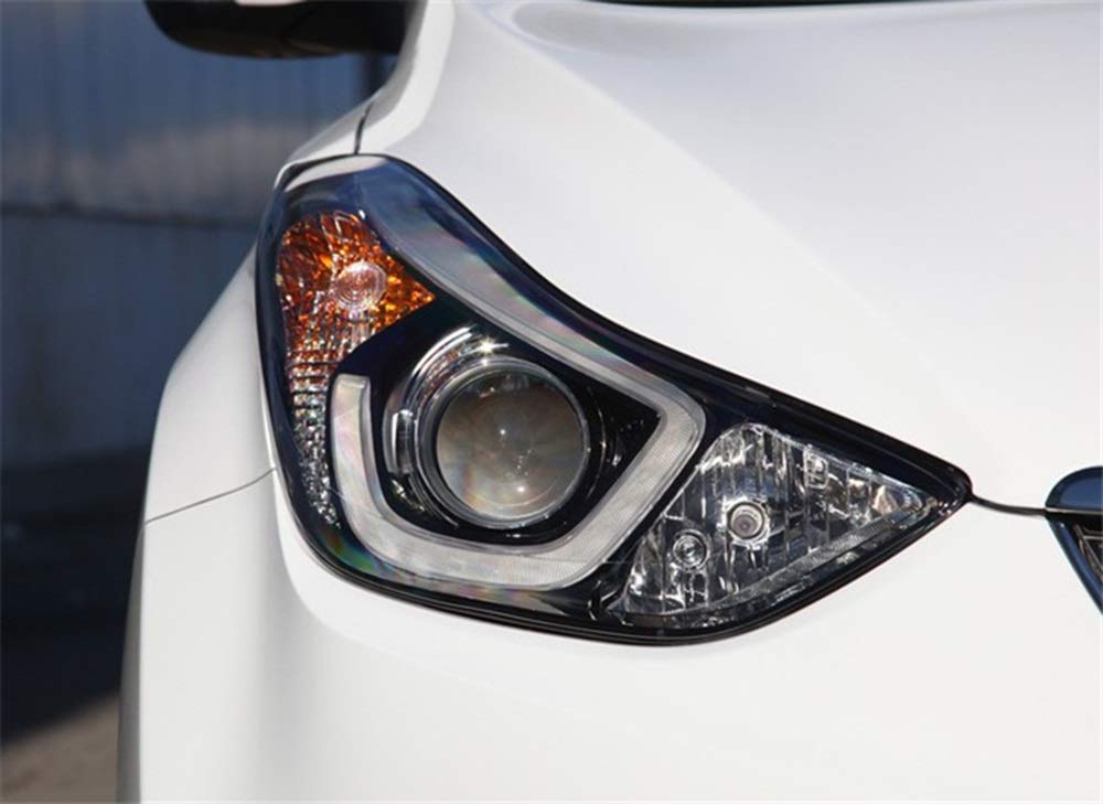 Hyundai Elantra Headlight Lens Cover 2012-2016 - Clear Replacement Headlamp Lens (Driver Side) - Perfect for Night Driving & Foggy Conditions