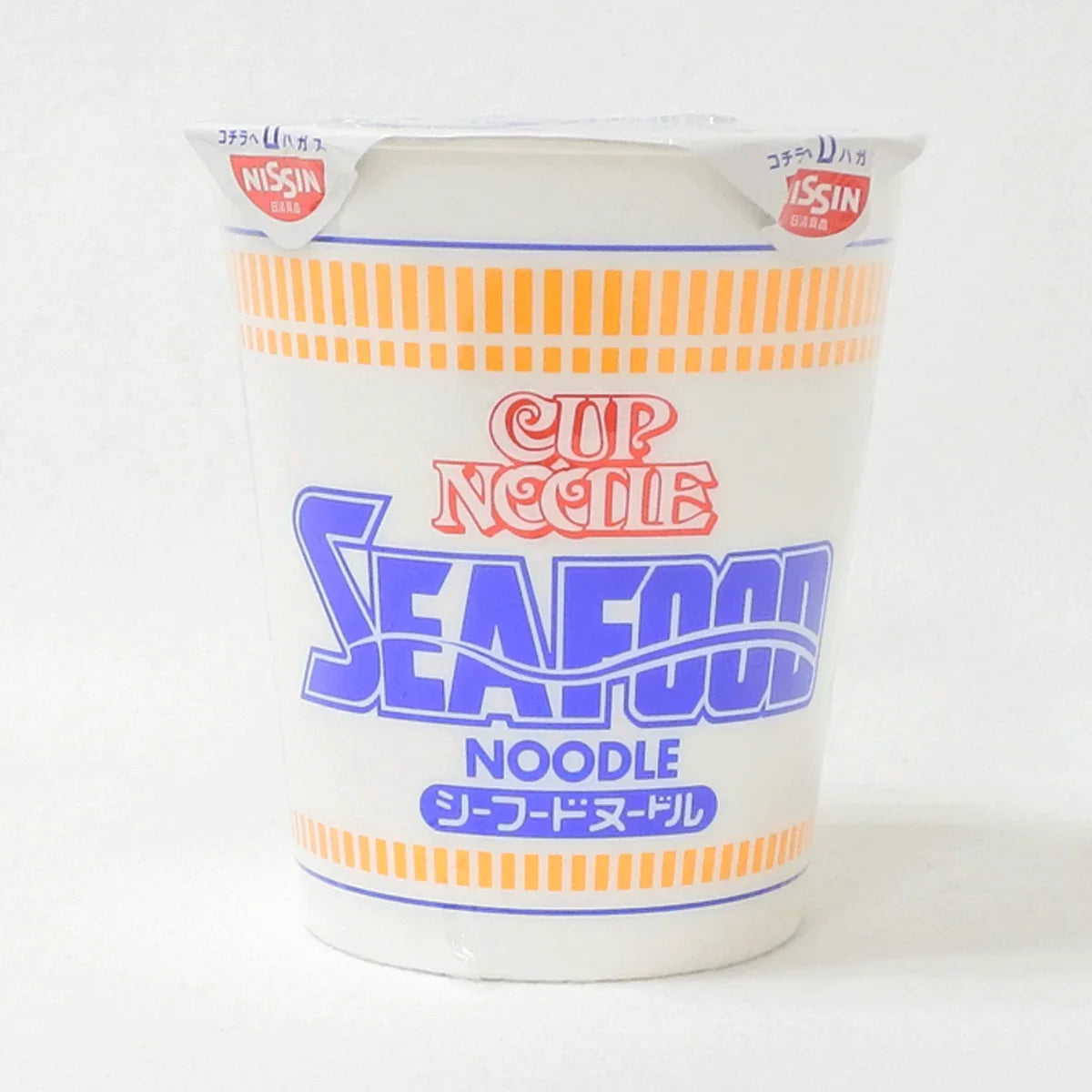Nissin Instant Cup Noodles Seafood Flavor 75g - Quick & Easy Microwaveable Cup Ramen for Office Lunch, College Dorm Meals & Emergency Food Supply