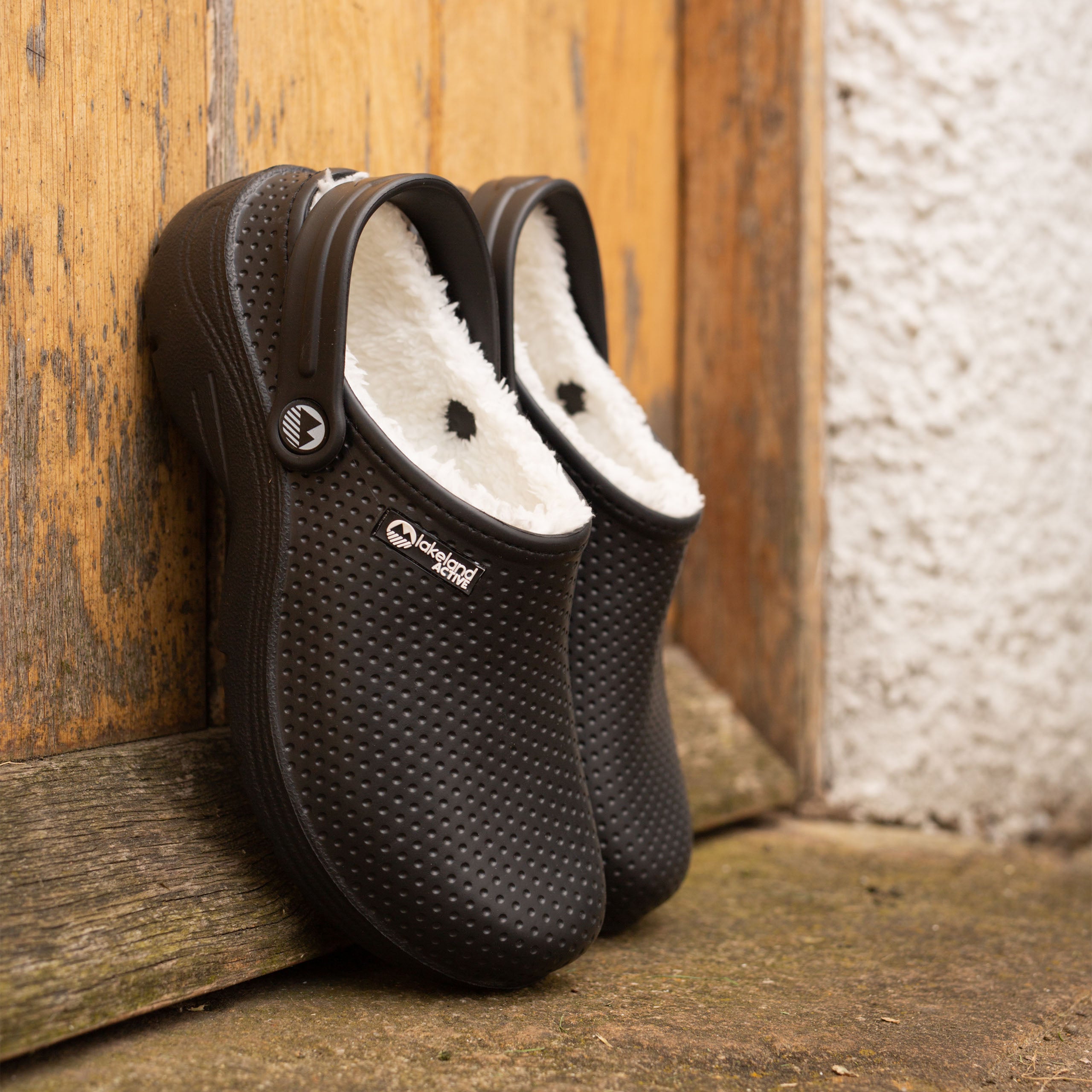 Men's Thermal Fleece Lined Dockray Clogs - Warm Winter House Shoes for Indoor & Outdoor Comfort - Perfect for Home, Garden, and Quick Errands