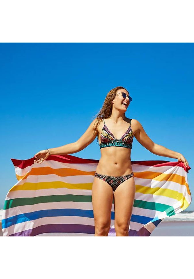 Dock & Bay Quick Dry Large Beach Towel - Ultra Absorbent, Lightweight & Fast Drying - Perfect for Pool, Beach, Travel & Gym