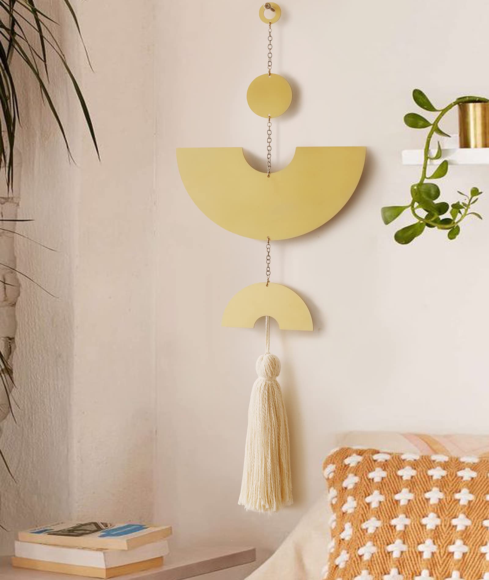 Stylish IOWER Gold Boho Wall Decor - 31