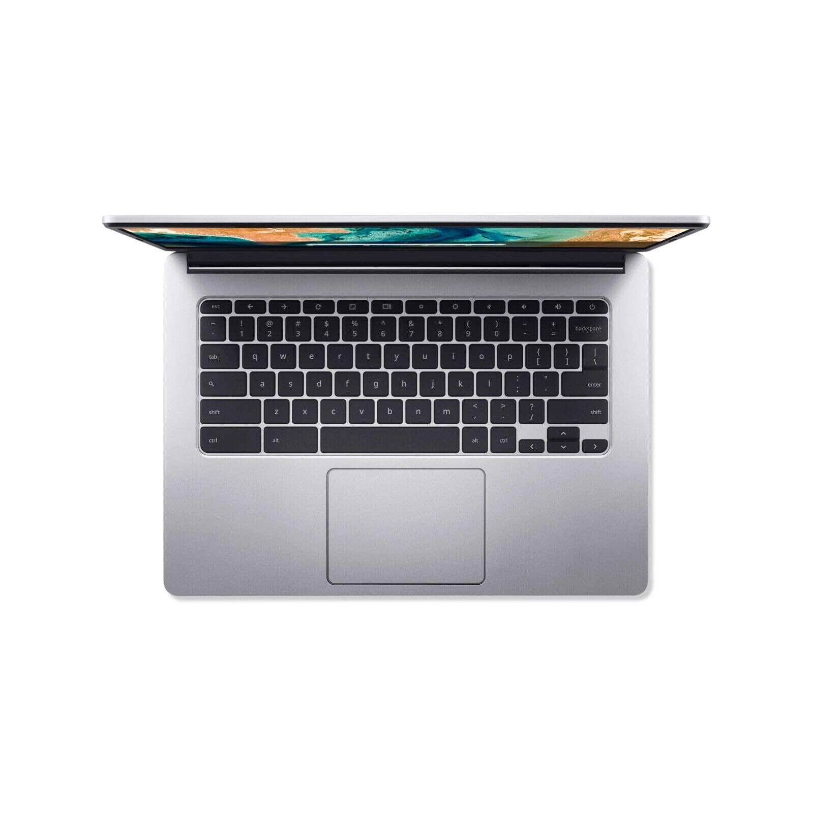 Acer Chromebook 314 CB314-2H 14-inch HD Laptop - MediaTek MT8183 Processor, 4GB RAM, 128GB eMMC Storage, Chrome OS, Silver | Lightweight & Portable for Students, Remote Work & Web Browsing