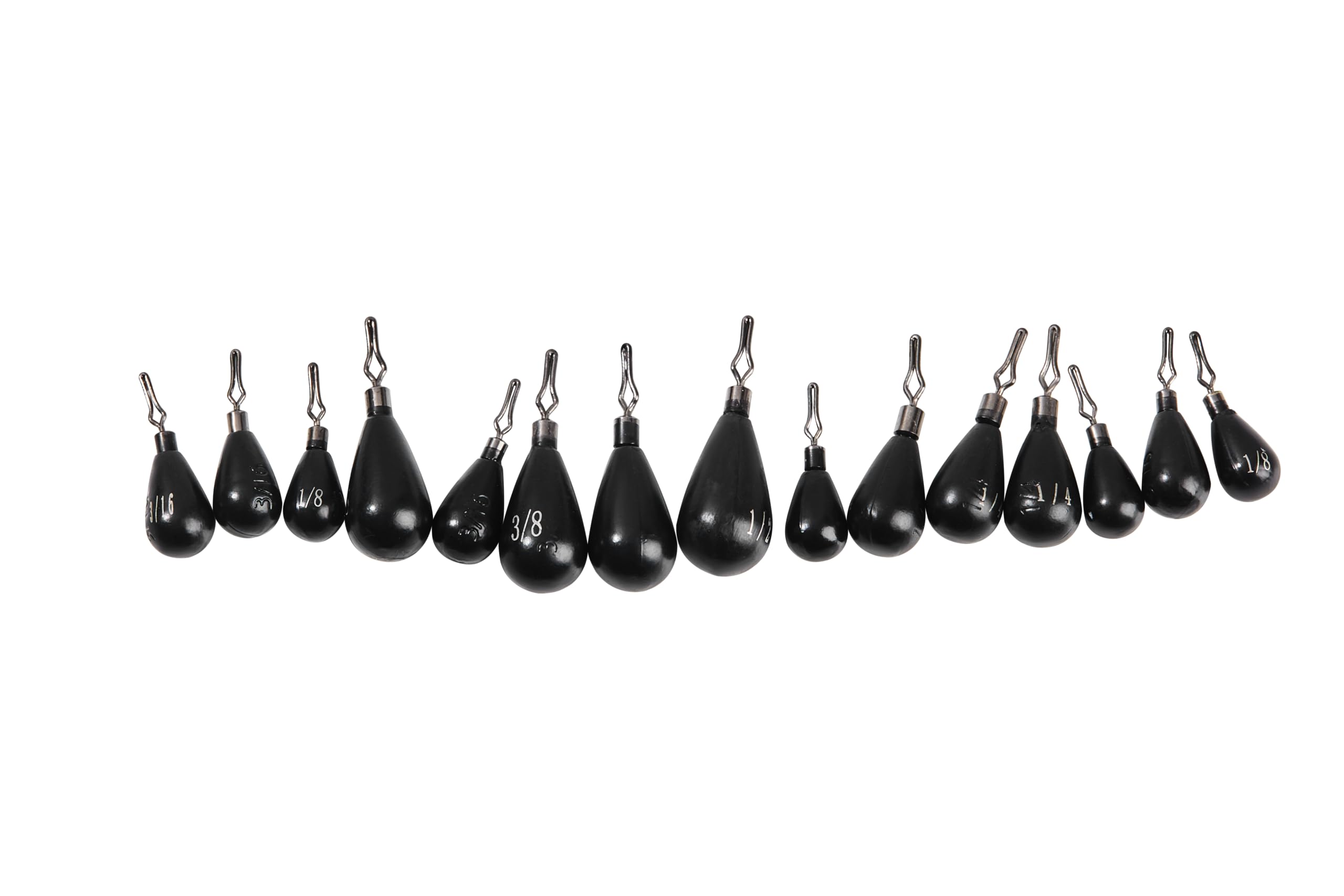 Premium 10-Pack Tungsten Drop Shot Weights Kit - High Density Fishing Sinkers for Drop Shot Rigs - Perfect for Bass, Walleye and Panfish Fishing in Freshwater Lakes and Rivers