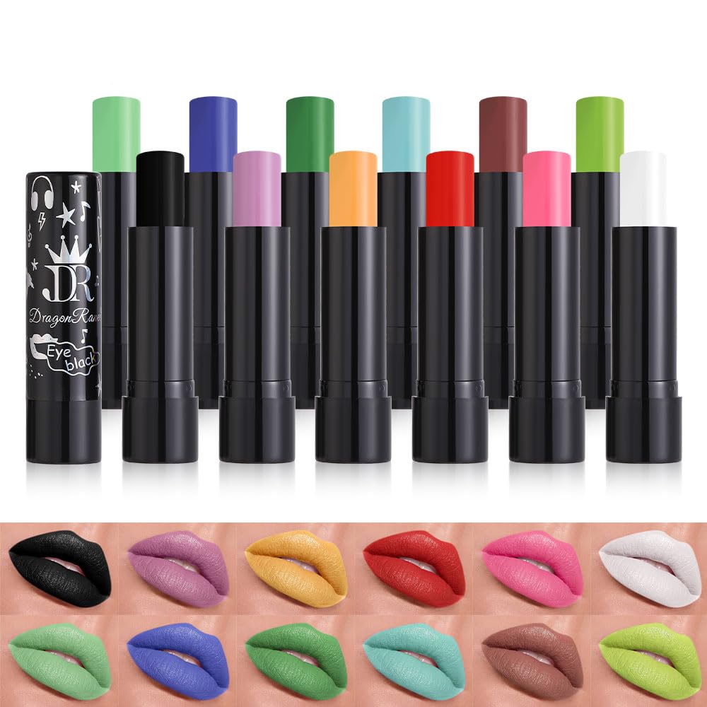 Velvet Matte Lipstick - Long Lasting, Waterproof, High Pigment Nude Lip Gloss | No-Budge, Smooth Lip Tint for Halloween, Cosplay & Daily Makeup (#11) | Perfect for Parties, Date Nights & Special Occasions