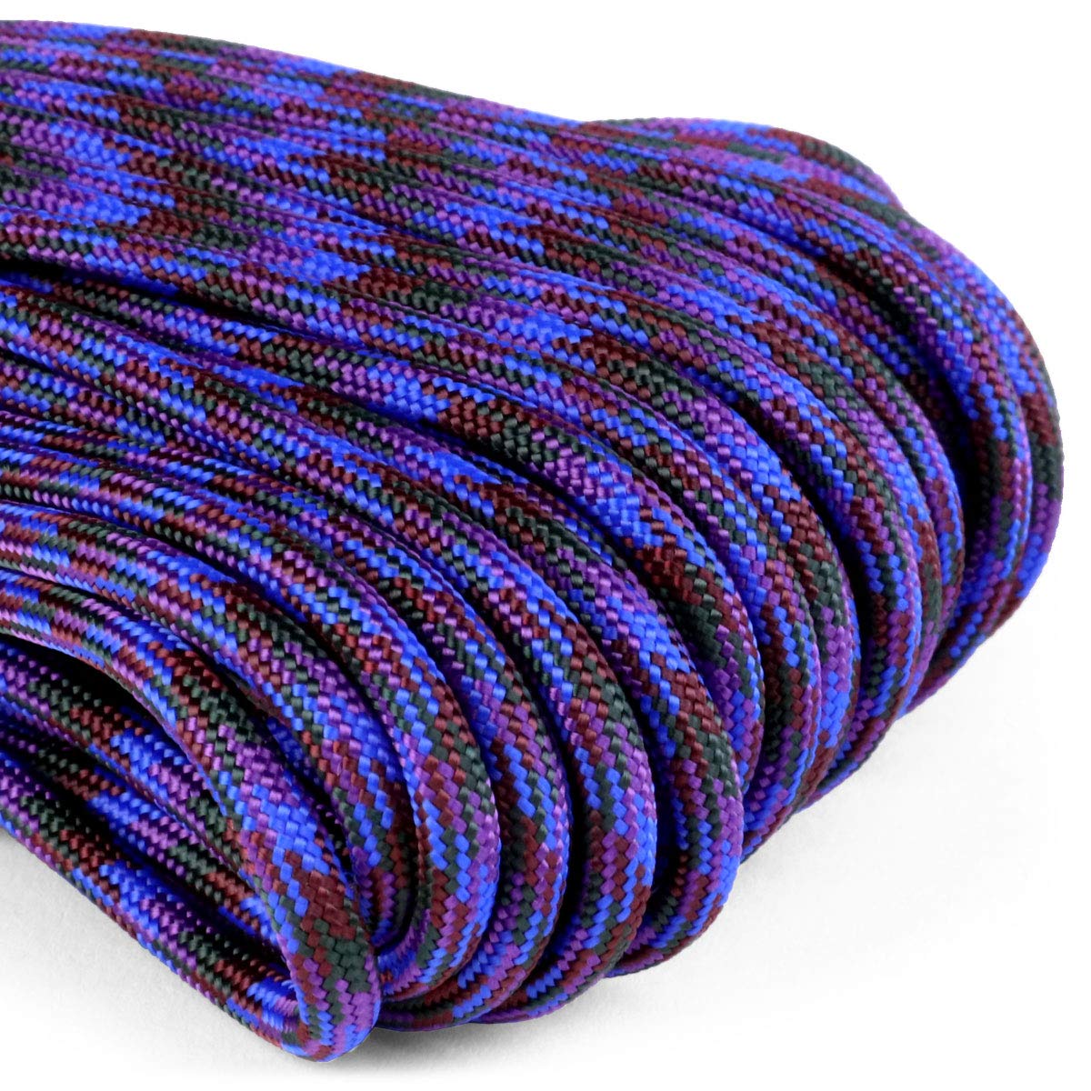 Atwood 550 Paracord 100ft - 7-Strand Nylon Survival Rope for Camping, Hiking & DIY Crafts (Oil Slick)