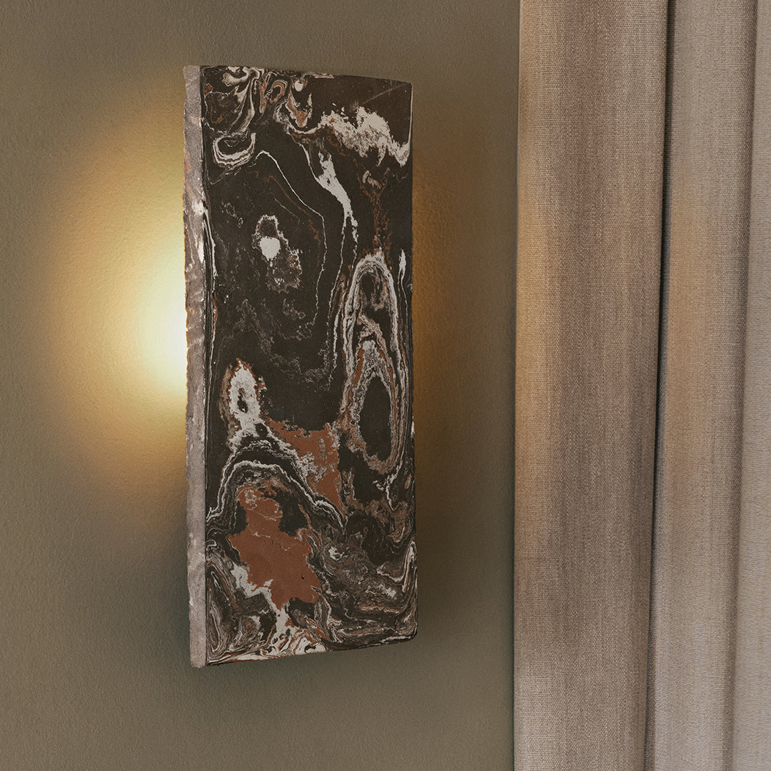 Argilla Wall Lamp - Modern Ceramic Sconce Light Fixture for Bedroom, Living Room & Hallway | Indoor Wall Lighting Decor