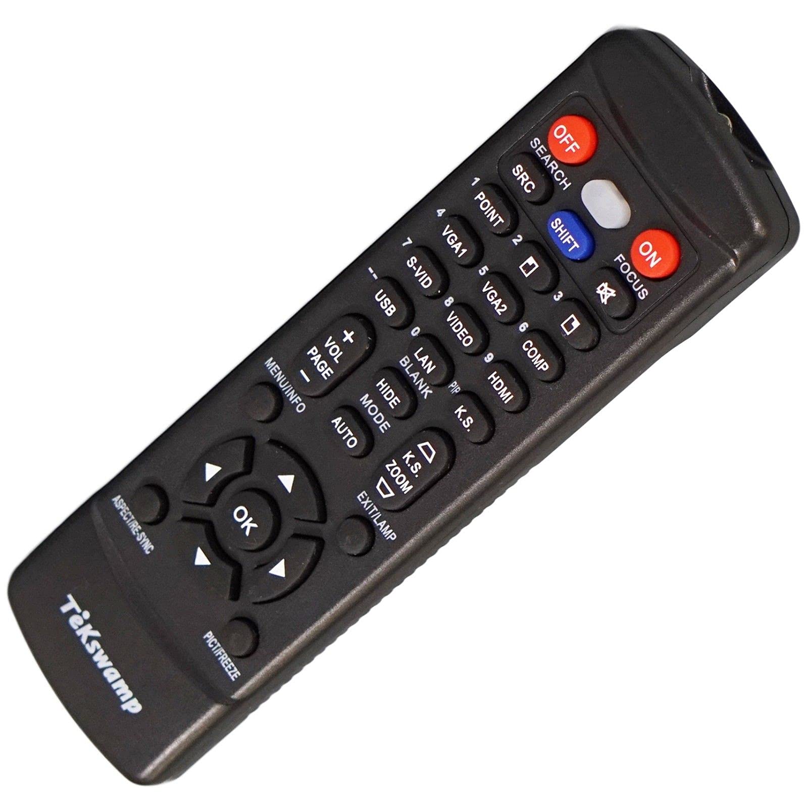 Original Title: Replacement Video Projector Remote Control for NEC NP-PA550W   Optimized Title: Genuine NEC NP-PA550W Projector Remote Control Replacement - Compatible with NEC NP-PA550W Projector - Perfect for Home Theater, Office Presentations & Classroom Use