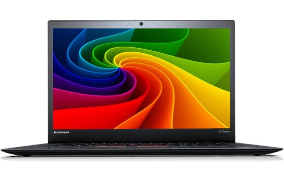 Lenovo ThinkPad X1 Carbon Gen 3 Business Laptop - Intel Core i5-5300U, 8GB RAM, 180GB SSD, 14