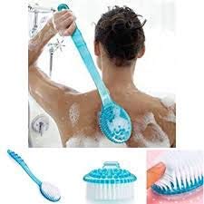 Premium Dry Body Brush with Long Handle - Exfoliate & Remove Dead Skin for Men & Women - Ideal for Cellulite Reduction, Lymphatic Drainage & Spa-Like Skin Care at Home
