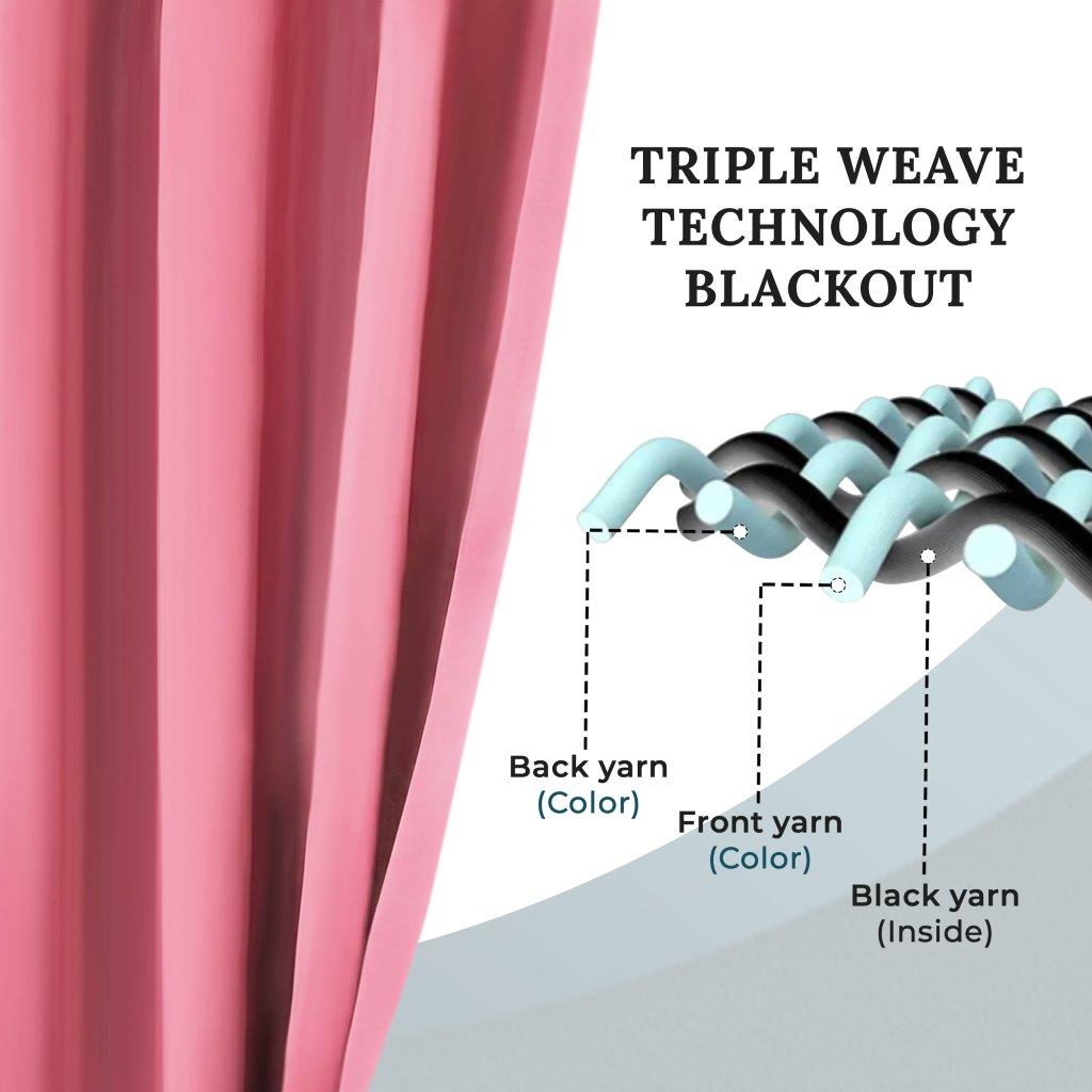 Solid Classic Modern Grommet Blackout Curtain Set - Thermal Insulated Room Darkening Drapes for Bedroom, Living Room & Home Theater (Black)