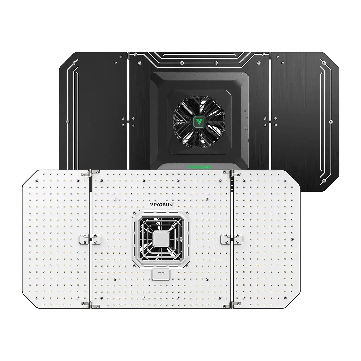 Vivosun AeroLight Wing AW200SE LED Grow Light with GrowHub E42A - Full Spectrum Plant Light for Indoor Hydroponics, Greenhouse & Home Gardening