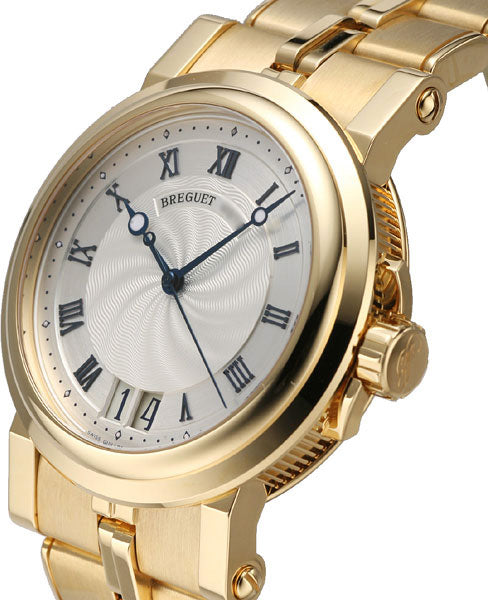 Breguet Marine Big Date Skeleton 18K Yellow Gold Men's Luxury Watch - Perfect for Business Meetings, Formal Events & Collectors