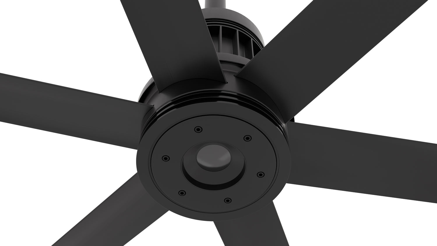 Big Ass Fans 60-Inch Ceiling Fan with Remote Control - Energy Efficient Cooling for Large Rooms, Living Rooms & Outdoor Spaces