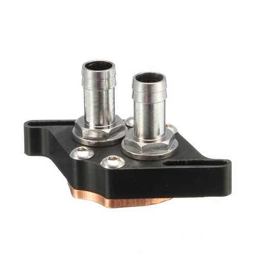 High-Performance Copper Base North Bridge Water Cooling Block - Efficient CPU Liquid Cooling System for PC Gaming & Overclocking - Perfect for High-End Desktop Builds & Custom Water Cooling Loops