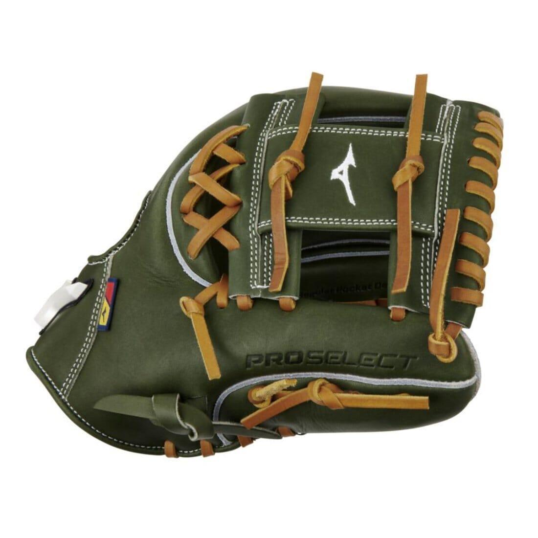 Mizuno Pro Select GPS 41R 11.5 Inch Premium Infielder Baseball Glove for Adults - Right Hand Throw (313210.RG40) | Perfect for Infield Positioning & Game Performance