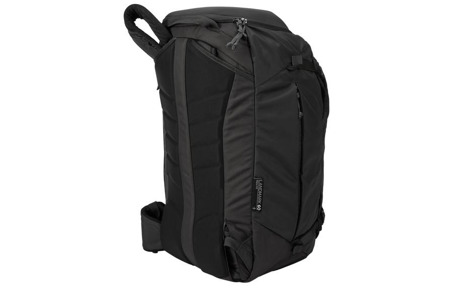 Thule Landmark 60L Travel Backpack - Obsidian Black | Water-Resistant Hiking Backpack for Men & Women | Perfect for Camping, Hiking & Outdoor Adventures