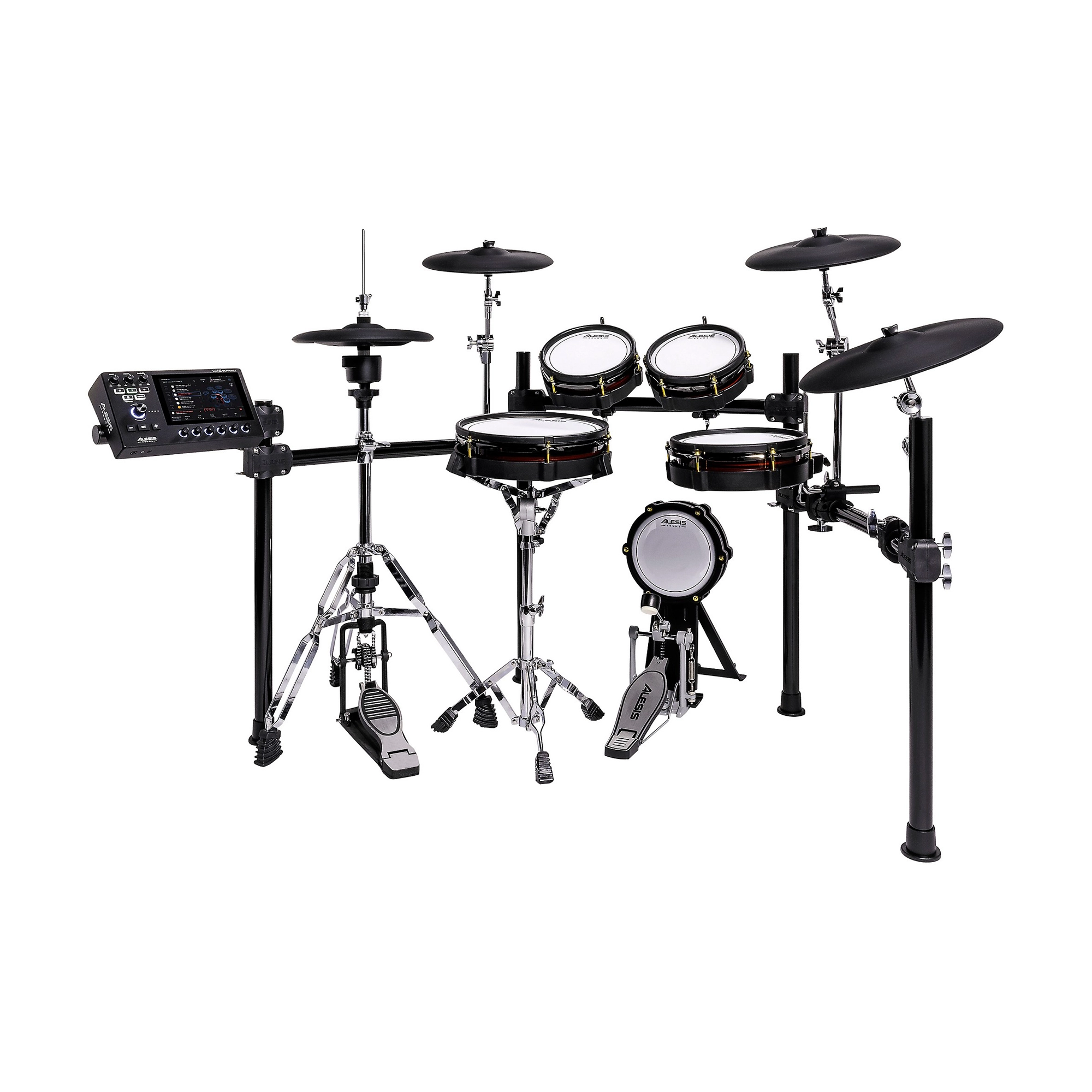 Alesis Strata Core 8-Piece Electronic Drum Kit with Mesh Pads & USB MIDI – Perfect for Home Studio, Practice, and Live Performances