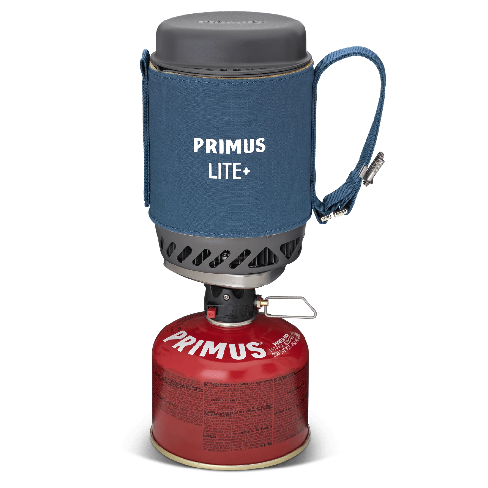 Primus Lite Plus Stove System - Ultralight Camping Stove for Backpacking, Hiking & Outdoor Cooking | Compact Portable Gas Burner for Campers & Survival Gear