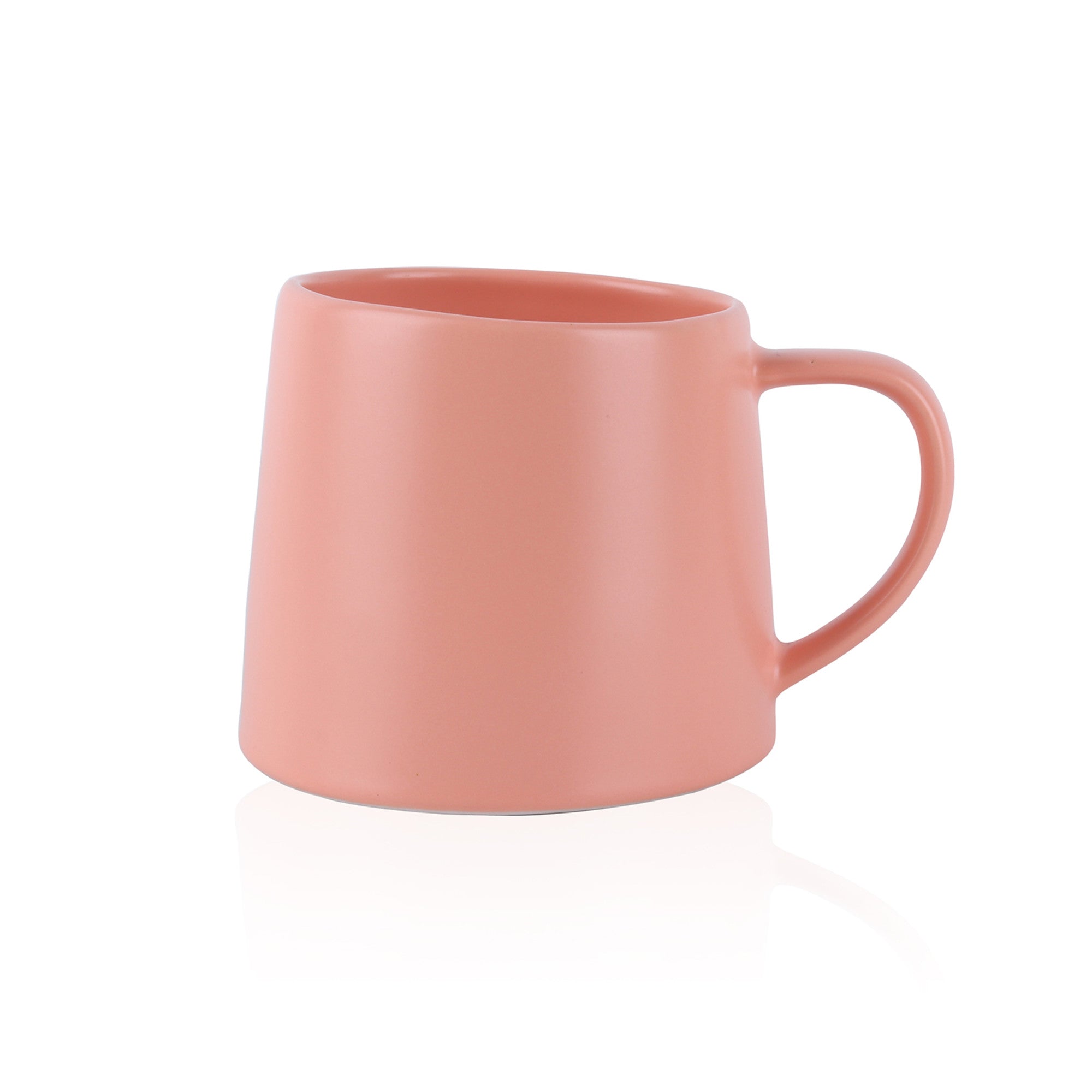 Premium Delilah Porcelain Coffee Mug Set - 6 Pack, Elegant Ceramic Tea Cups for Home, Office & Gifts - Dishwasher & Microwave Safe