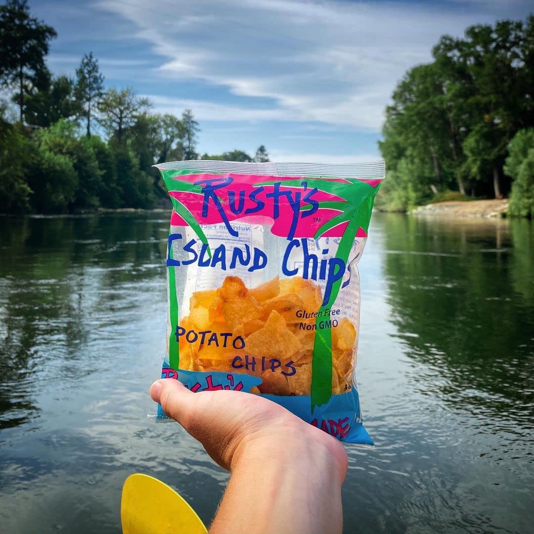 Rusty's Crunchy Gluten-Free Chips - Healthy Vegan Snacks, Non-GMO, No Preservatives - Perfect for Lunchboxes, Road Trips & Office Snacking