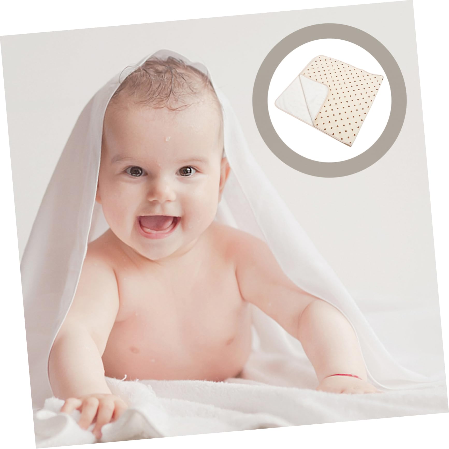 GLEAVI Washable Toddler Bed Mattress - Breathable Cotton Waterproof Pee Pad for Kids & Baby Bedwetting Protection - Perfect for Daycare, Travel & Home Use