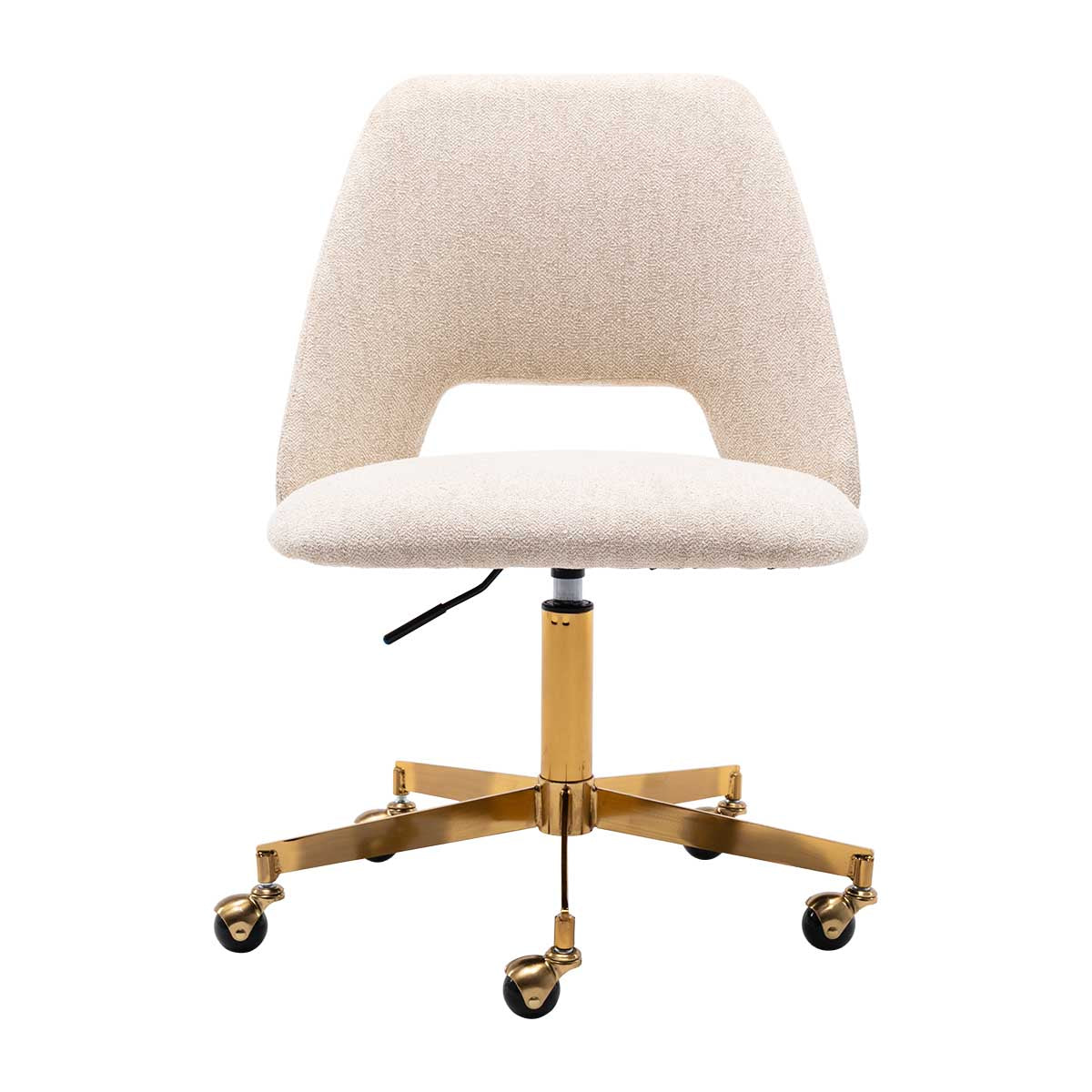 Belmont Fabric Office Chair - Ergonomic Desk Chair with Adjustable Height & Lumbar Support for Home & Office Workspaces