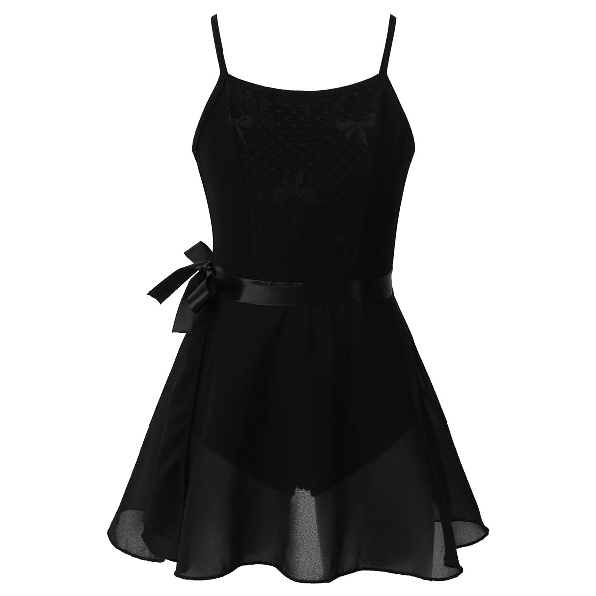 ACSUSS Girls Ballet Dance Outfit - V-Neck Tank Leotard with Tutu Skirt for Ballet, Gymnastics & Performance Costume | Perfect for Recitals, Dance Classes & Competition Wear