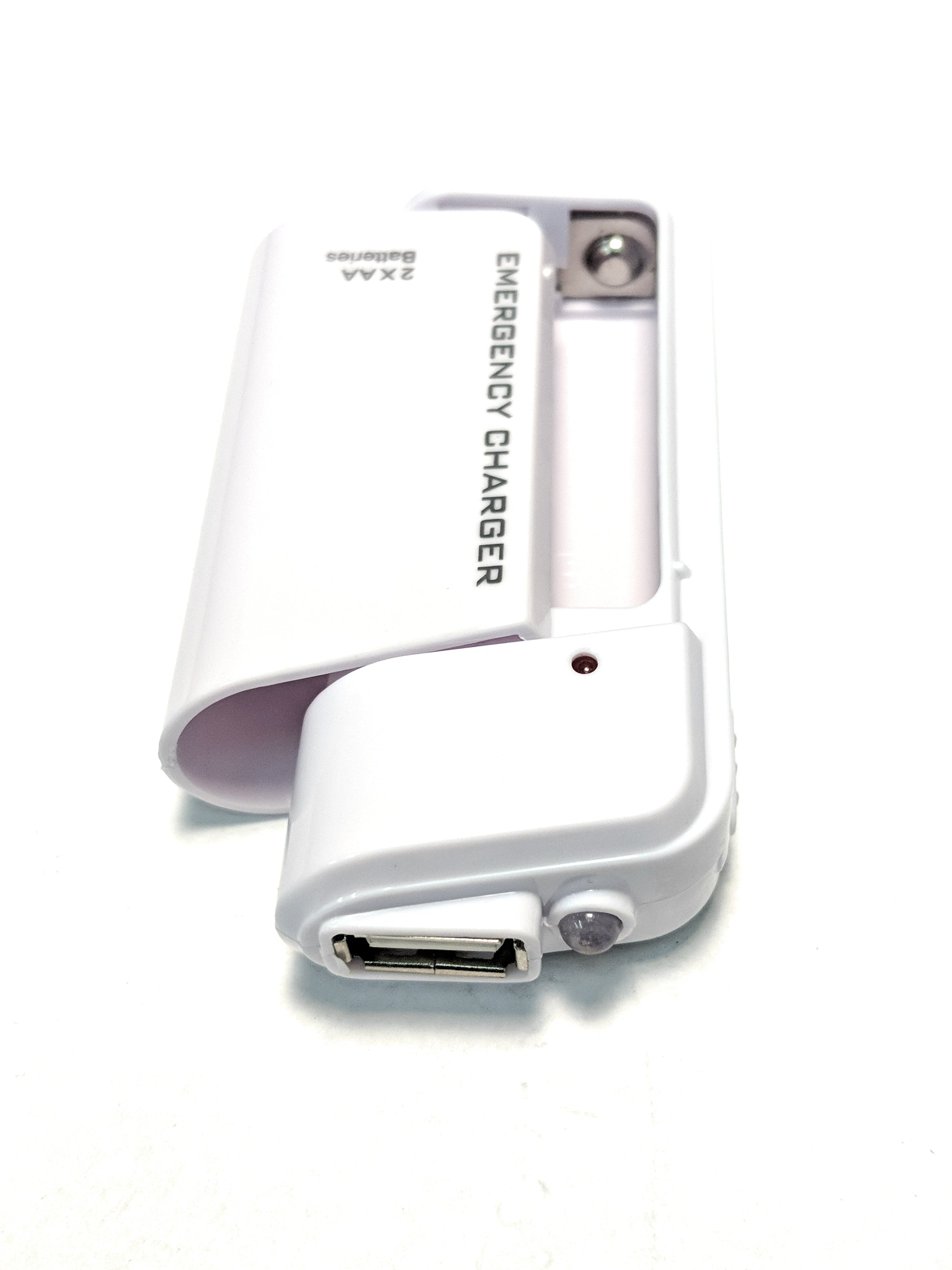 USB AA Battery Charger - Portable Power Bank for Rechargeable Batteries - Perfect for Travel, Camping, and Emergency Power Backup
