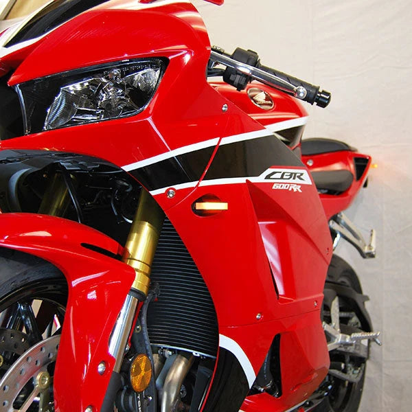 Honda CBR 600RR Front Turn Signals (2013-2022) - LED Motorcycle Indicators for Enhanced Visibility & Safety - Perfect for Street Racing & Daily Commuting