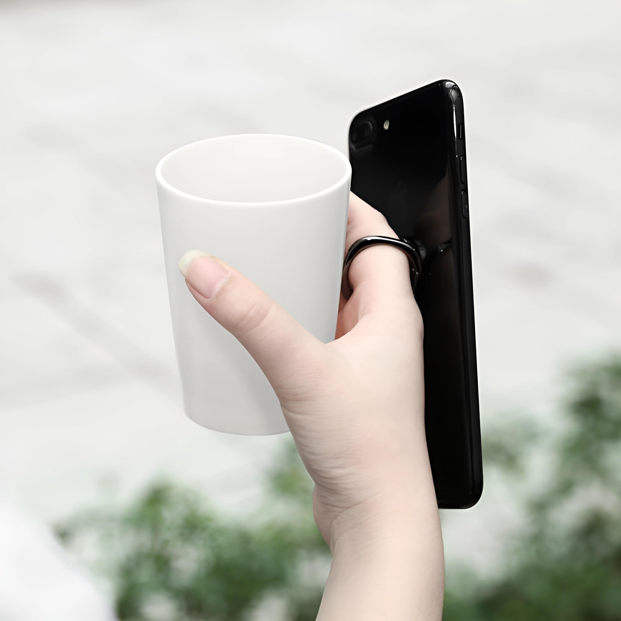 360° Rotating Adjustable Phone Ring Holder - Gold Metal Phone Grip Stand for iPhone, Samsung & Smartphones - Perfect for Selfies, Gaming & Hands-Free Use