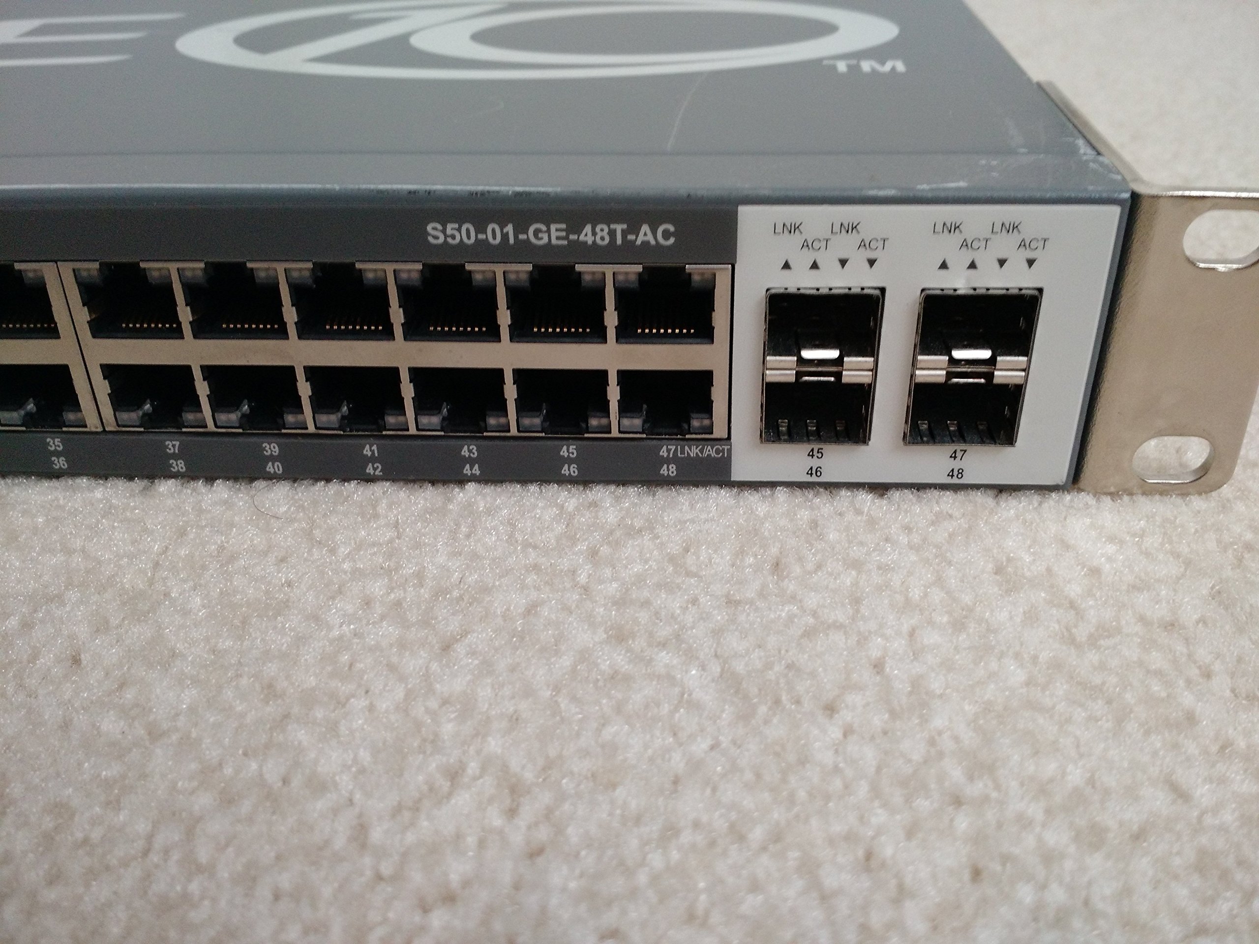 Force10 Networks S50-01-GE-48T-AC S-Series S50N 48-Port Gigabit Ethernet Data Center Switch - High Performance Networking for Enterprise & Cloud Computing Environments