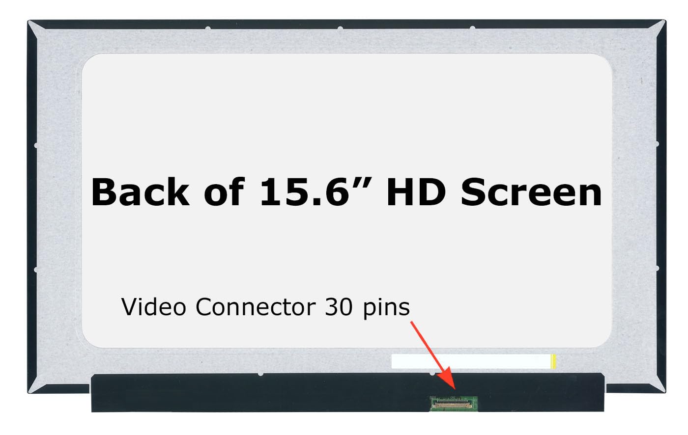 SCREENARAMA ASUS VivoBook X515E/X515J/X515M/X515MA LCD Screen Replacement (HD 1366x768 30pin) with Installation Tools & Tape - Perfect for DIY Laptop Display Repair or Upgrade