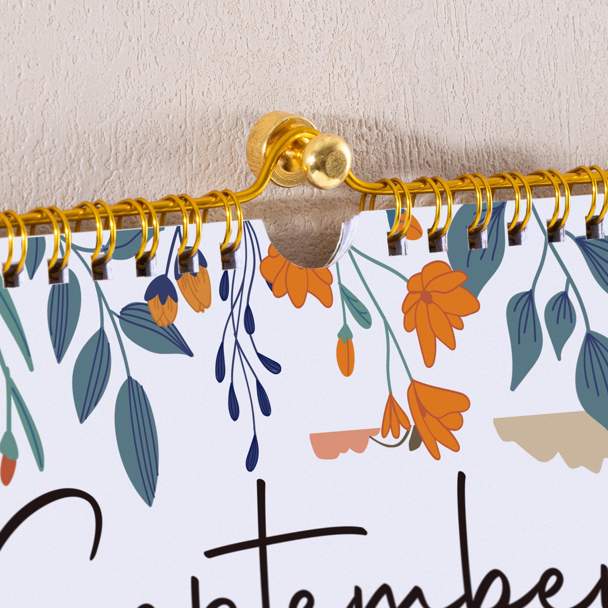 2025-2026 Floral Wall & Desk Calendar - 15