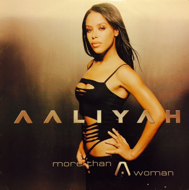 Aaliyah - More Than A Woman (Bump & Flex Mixes) | Blackground Records & Virgin | Vinyl Record for DJs & Music Collectors | Perfect for Dance Clubs & Retro Music Nights