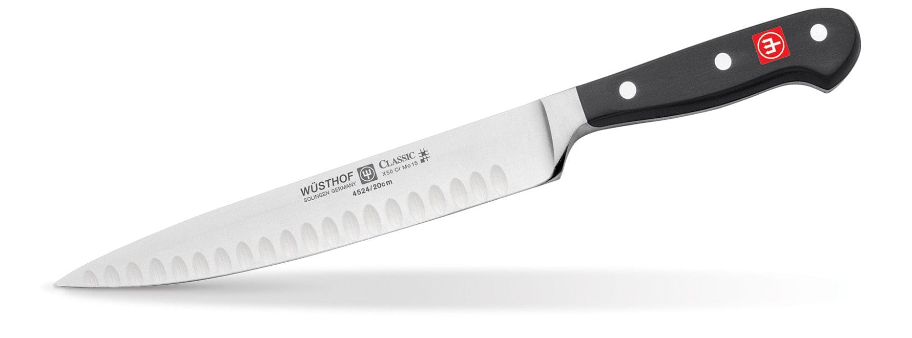Wusthof Classic 2-Piece Carving Set with Hollow Edge Knives - Premium German Stainless Steel Carving Knife Set for Roast Beef, Turkey & Holiday Meals